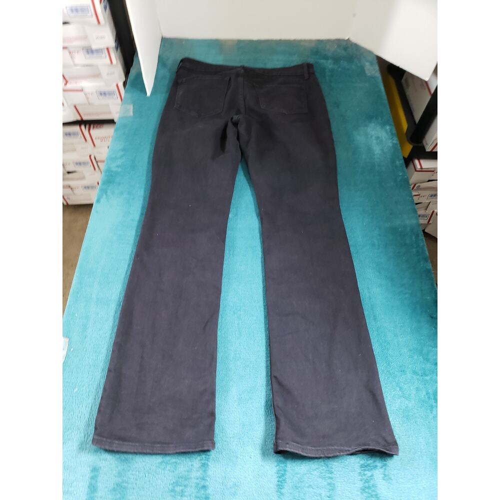 Old Navy Jeans Size 10 Womens Black Stretch Pants Denim Mid Rise Bootcut - Picture 10 of 12
